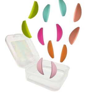 Macarons velvet Silikon Pads fliegend aus der Box für Wimpernlifting