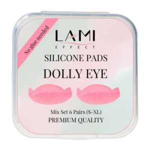 Dolly Eye rosa Silikon Pads