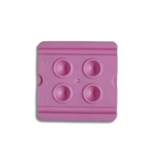 Lifting Palette aus Kunststoff in rosa. Für Lifting Lotionen