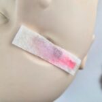 Hydro-Wipes auf den Wimpern als Maske
