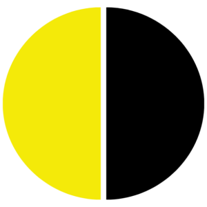Gelb Schwarz Eigenschaft Farbe
