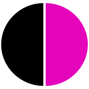 Schwarz Pink Eigenschaft Farbe